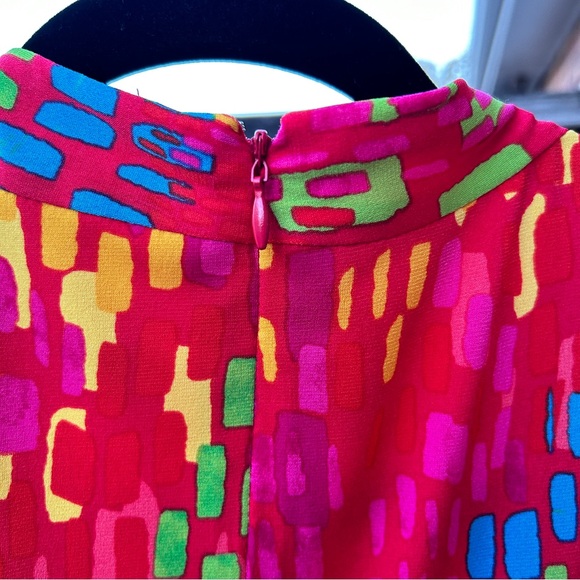 Ellen Tracy Colorful Plus Dress 16W NWOT - Picture 6 of 6